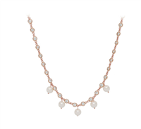 Collana Cuori Milano Donna in Argento Perla 25068658 - 25068658